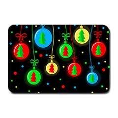 Christmas Balls Plate Mats by Valentinaart