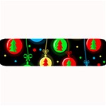 Christmas balls Large Bar Mats 32 x8.5  Bar Mat