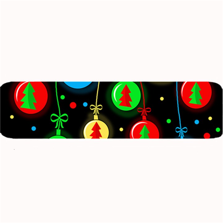 Christmas balls Large Bar Mats