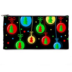 Christmas Balls Pencil Cases by Valentinaart