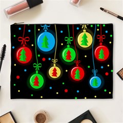 Christmas Balls Cosmetic Bag (xl) by Valentinaart