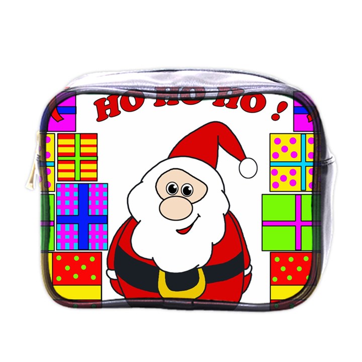 Santa Claus pattern - transparent Mini Toiletries Bags