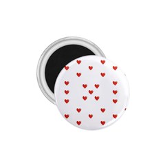 Cute Hearts Motif Pattern 1 75  Magnets by dflcprints