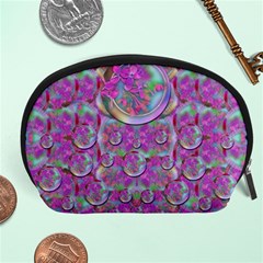 Paradise Of Wonderful Flowers In Eden Accessory Pouches (large)  by pepitasart