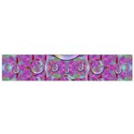 Paradise Of Wonderful Flowers In Eden Flano Scarf (Small) Front