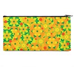 Christmas decor - yellow Pencil Cases Back