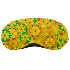 Christmas Decor - Yellow Sleeping Masks by Valentinaart