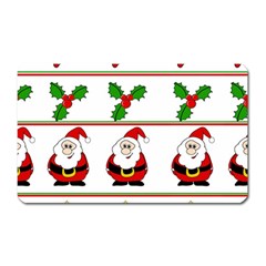 Christmas Pattern Magnet (rectangular) by Valentinaart