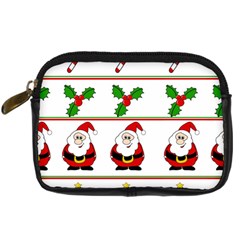 Christmas Pattern Digital Camera Cases by Valentinaart