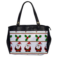 Christmas Pattern Office Handbags by Valentinaart