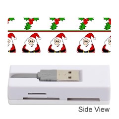 Christmas Pattern Memory Card Reader (stick)  by Valentinaart