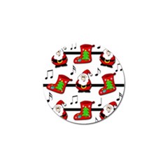 Christmas Song Golf Ball Marker (4 Pack) by Valentinaart