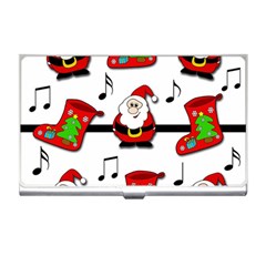 Christmas Song Business Card Holders by Valentinaart