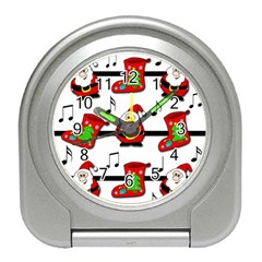 Christmas Song Travel Alarm Clocks by Valentinaart