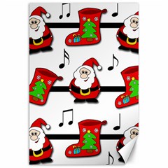 Christmas Song Canvas 20  X 30   by Valentinaart