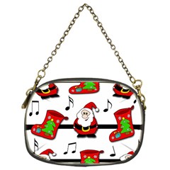 Christmas Song Chain Purses (one Side)  by Valentinaart