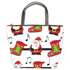 Christmas Song Bucket Bags by Valentinaart