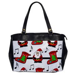 Christmas Song Office Handbags by Valentinaart