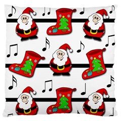 Christmas Song Standard Flano Cushion Case (two Sides) by Valentinaart