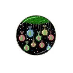 Christmas Balls - Pastel Hat Clip Ball Marker (4 Pack) by Valentinaart