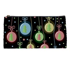 Christmas Balls - Pastel Pencil Cases by Valentinaart