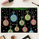 Christmas balls - pastel Cosmetic Bag (XXL)  Front