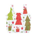 Christmas design - green and red Full Print Recycle Bags (M)  Front