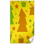 Christmas design - yellow Canvas 40  x 72   39.28 x69.23  Canvas - 1