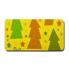 Christmas Design - Yellow Medium Bar Mats by Valentinaart