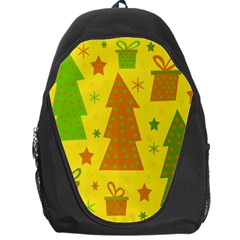 Christmas design - yellow Backpack Bag