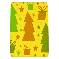 Christmas Design - Yellow Flap Covers (s)  by Valentinaart