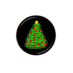 Christmas Tree Hat Clip Ball Marker (4 Pack) by Valentinaart