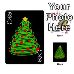 Christmas Tree Playing Cards 54 Designs  by Valentinaart