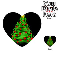 Christmas Tree Multi-purpose Cards (heart) 