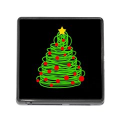 Christmas Tree Memory Card Reader (square) by Valentinaart