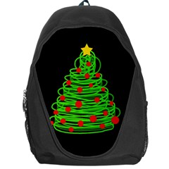 Christmas Tree Backpack Bag by Valentinaart