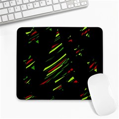 Abstract Christmas tree Large Mousepads