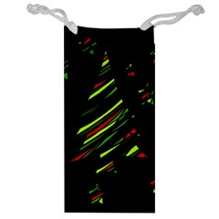 Abstract Christmas tree Jewelry Bags