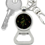 Abstract Christmas tree Bottle Opener Key Chains Front