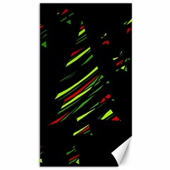 Abstract Christmas tree Canvas 40  x 72  