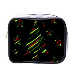 Abstract Christmas tree Mini Toiletries Bags