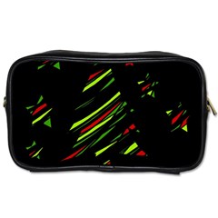 Abstract Christmas tree Toiletries Bags