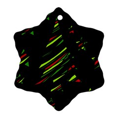 Abstract Christmas tree Ornament (Snowflake) 