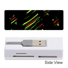 Abstract Christmas tree Memory Card Reader (Stick) 