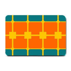 Squares And Rectangles                                                                                                			small Doormat by LalyLauraFLM