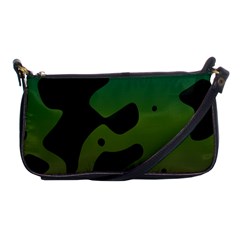 Black Spots On A Gradient Background                                                                                                  			shoulder Clutch Bag by LalyLauraFLM