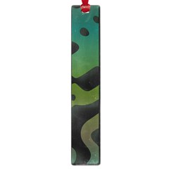 Black Spots On A Gradient Background                                                                                                  			large Book Mark by LalyLauraFLM