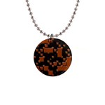 Brown pieces                                                                                                  			1  Button Necklace Front