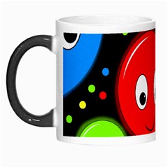 Smiley Faces Pattern Morph Mugs by Valentinaart