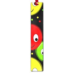 Smiley Faces Pattern Large Book Marks by Valentinaart